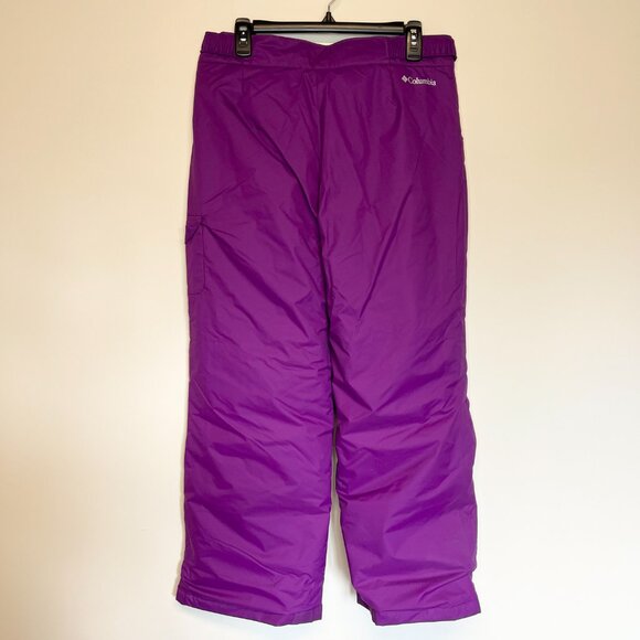 Columbia Kids Starchaser Peak Size XL 18-20 Big Kids Plum Insulated Ski Pants - Picture 4 of 6